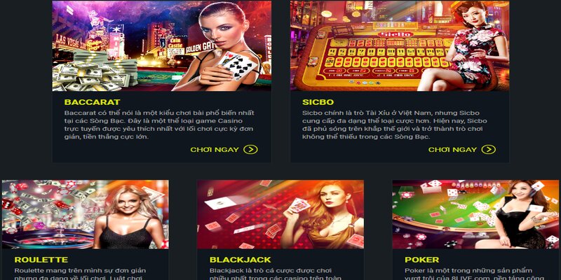Game casino 8live